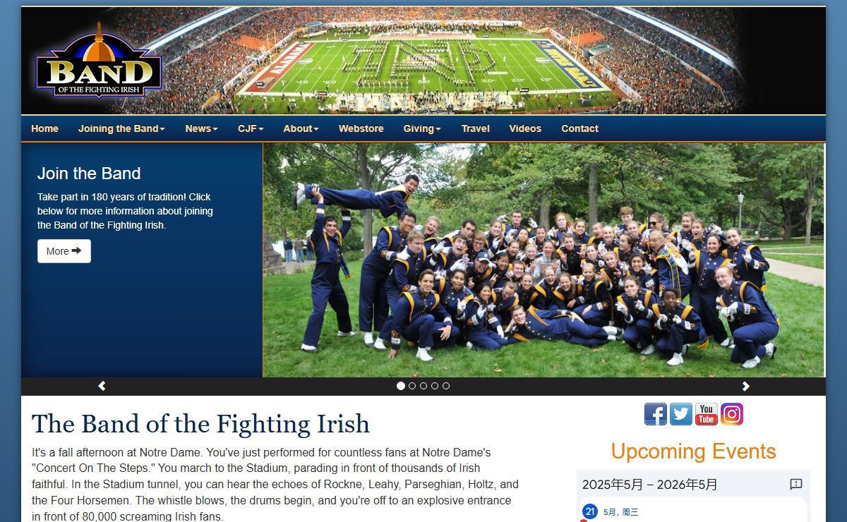 Notre Dame Marching Band