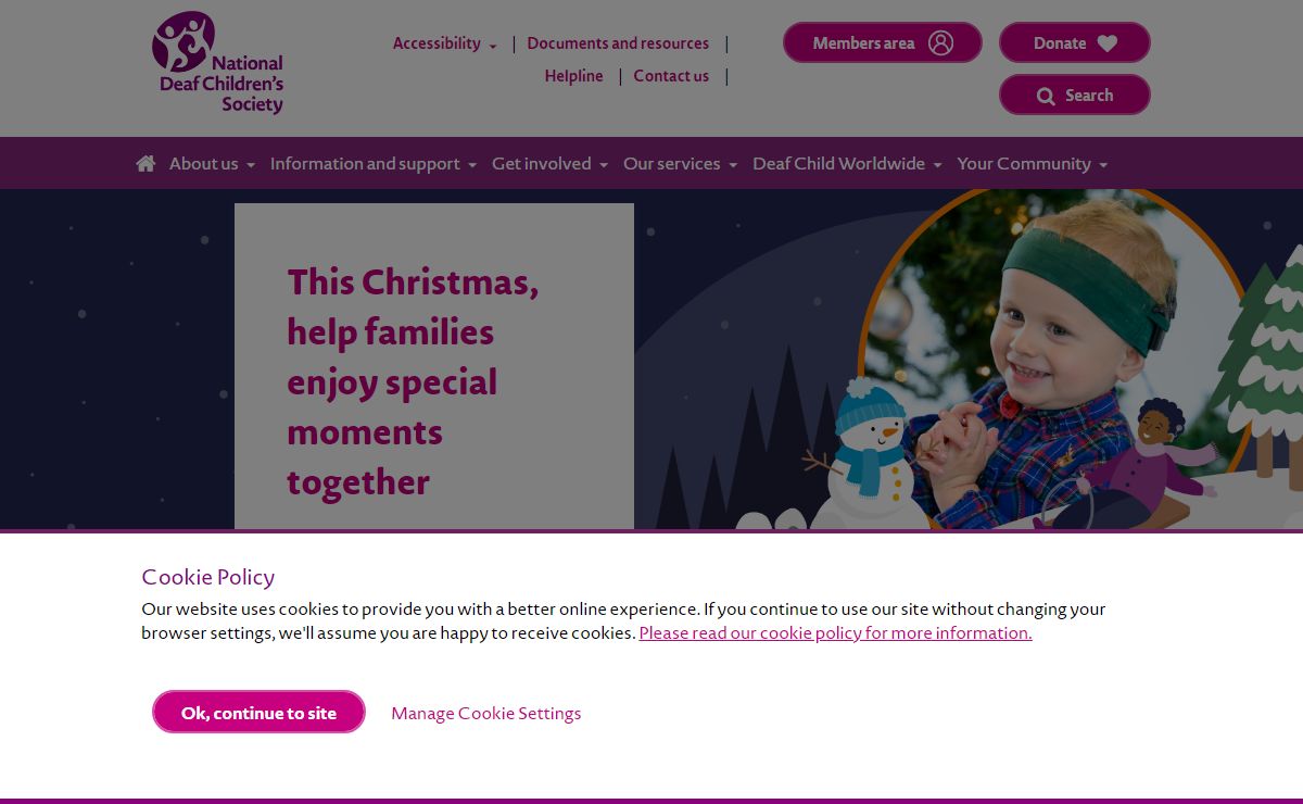 National Deaf Children's Society | Supporting deaf children