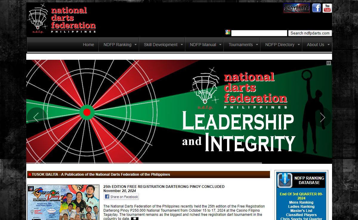 National Darts Federation of the Philippines