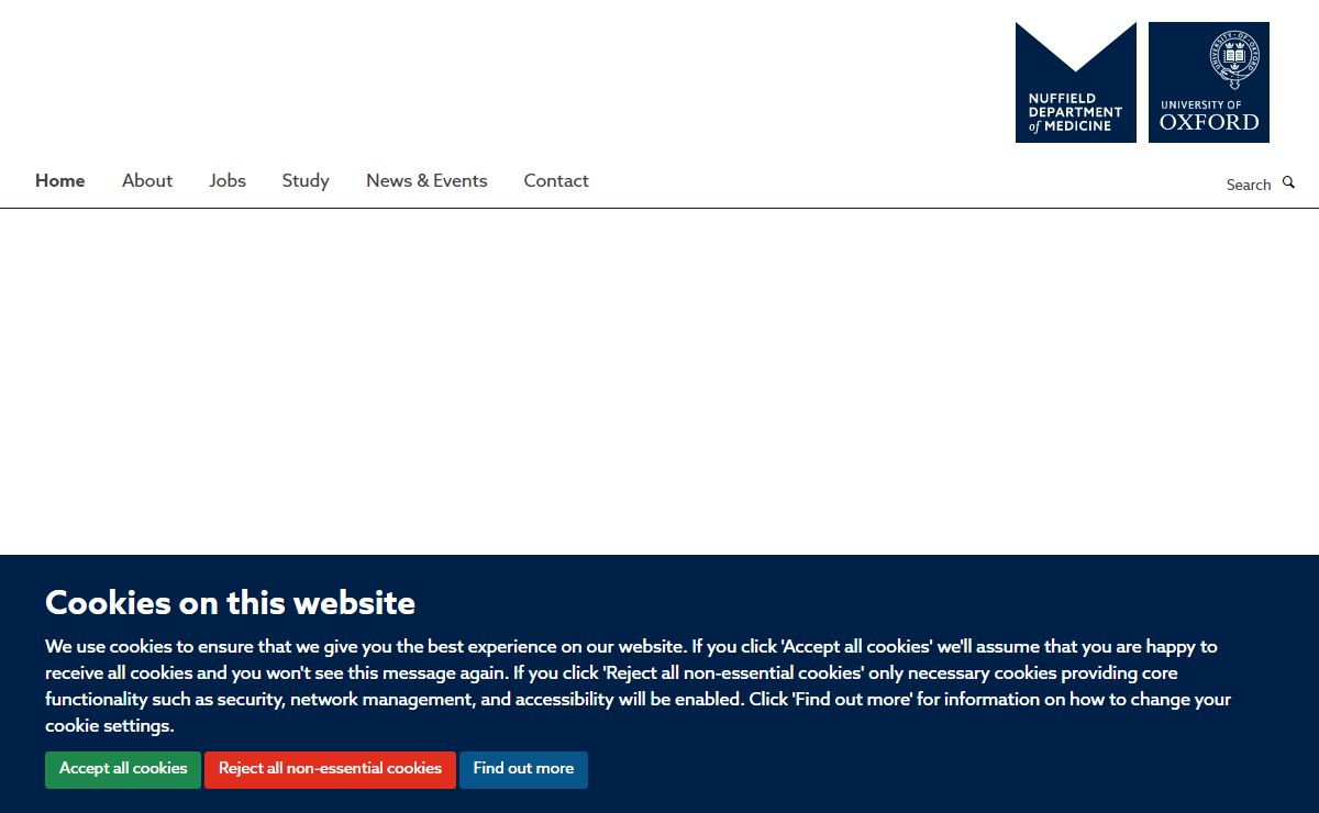 Home — Nuffield Department of Medicine