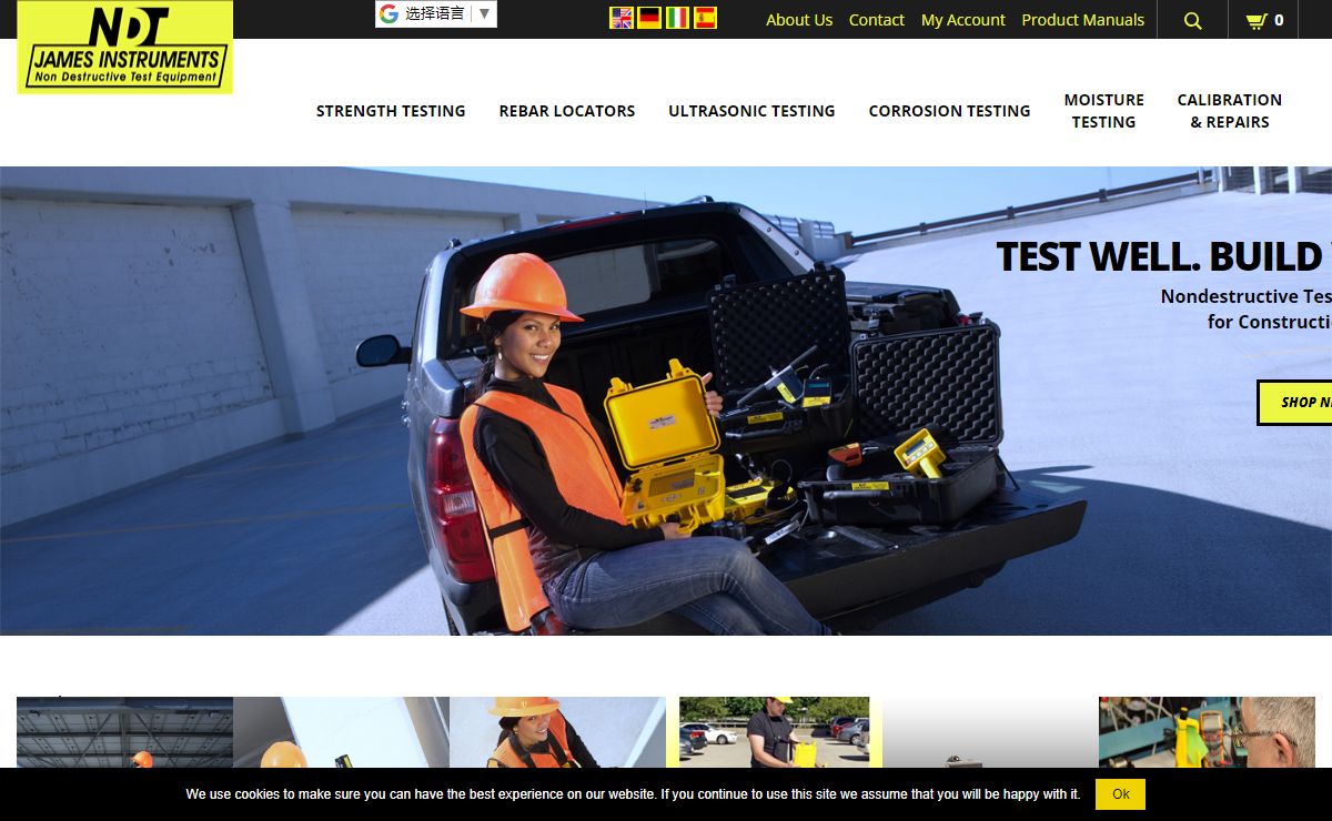 James Instruments Inc., Non Destructive Test Equipment