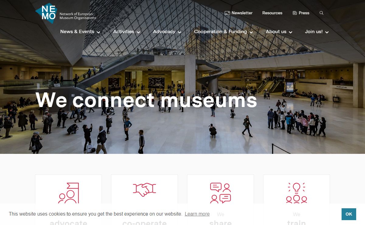 Home: NEMO - Network of European Museum Organisations