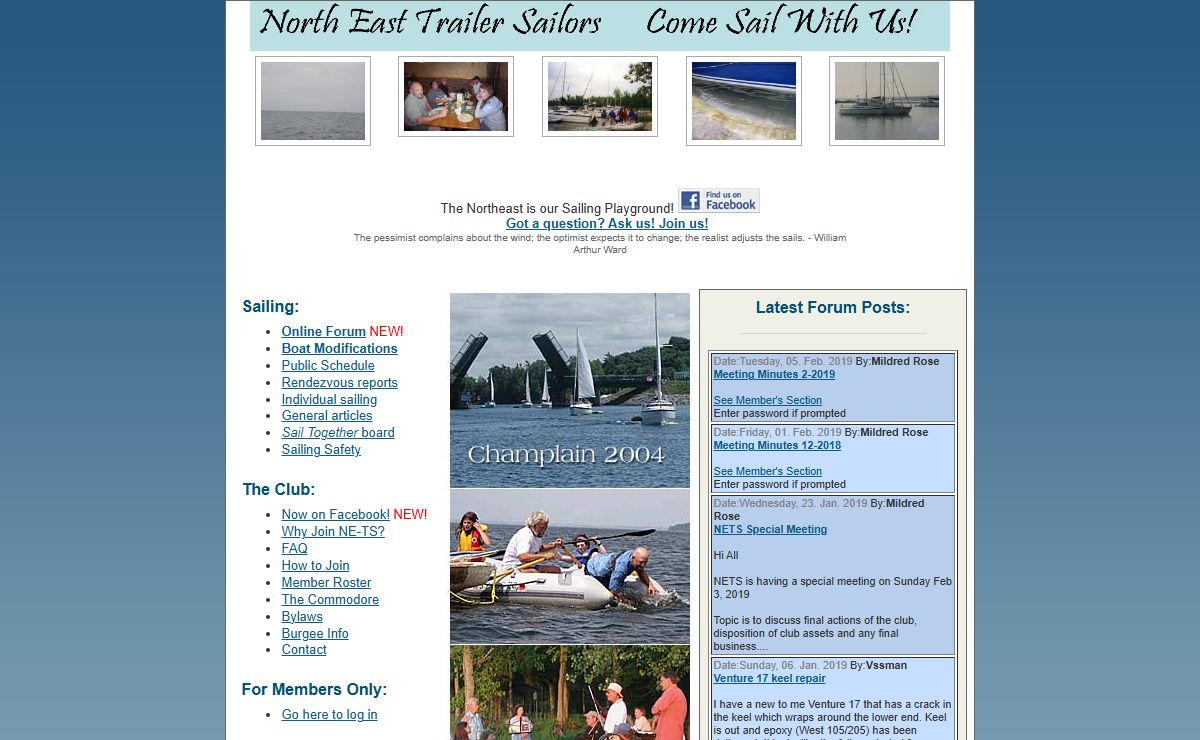 North East Trailer Sailors