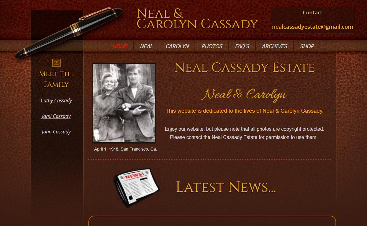 Neal Cassady Estate