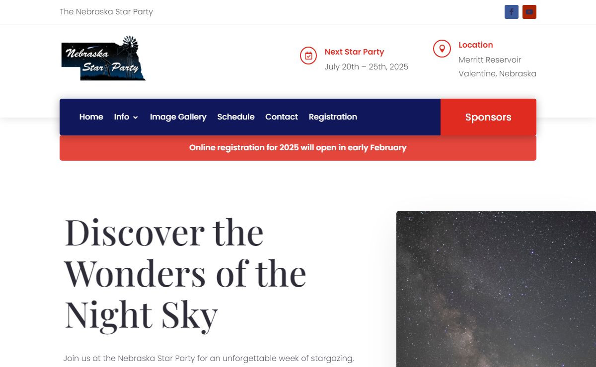 The Nebraska Star Party | The Nebraska Star Party