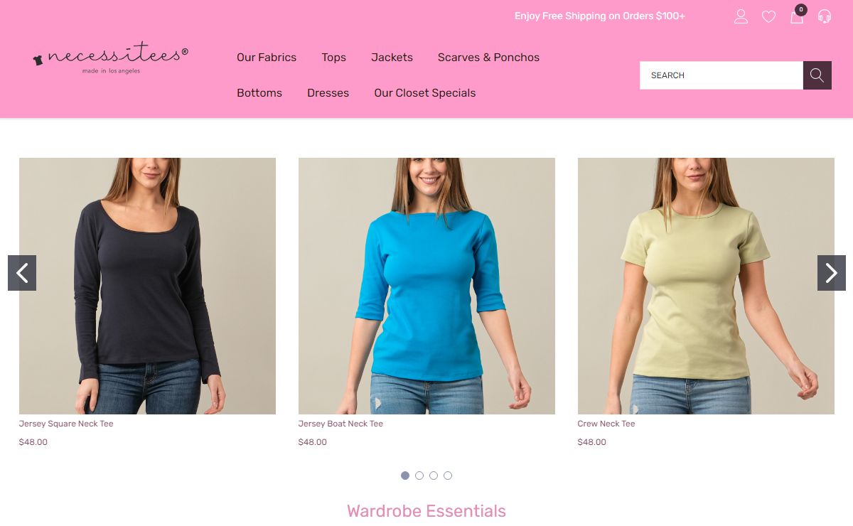 Necessitees Online