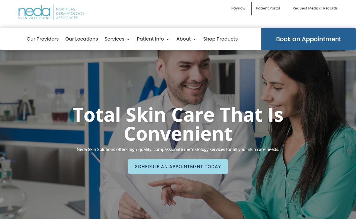 Homepage Default - NEDA Skin Solutions | Dermatology
