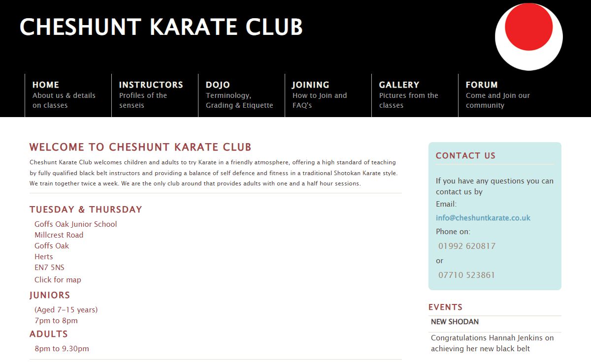 Cheshunt Karate Club
