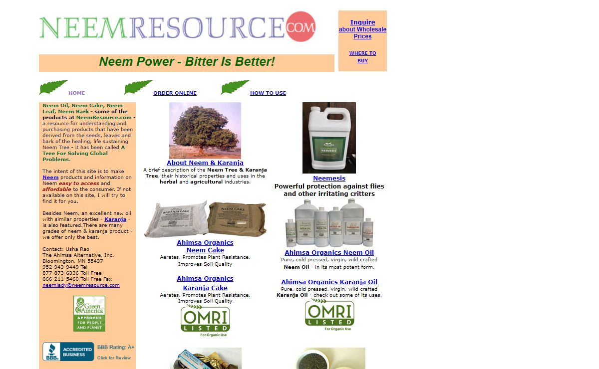 Neem, Neem Oil, Karanja Oil, Neem & Karanja products