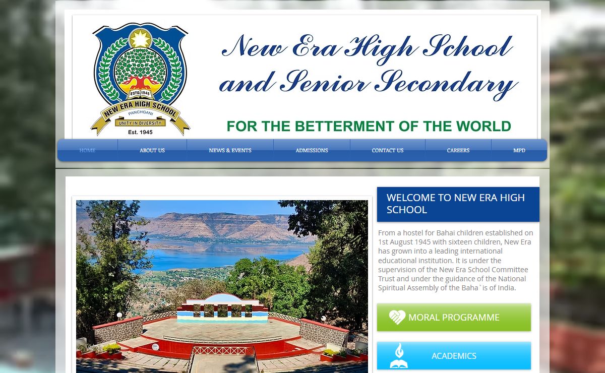 New Era School Panchgani