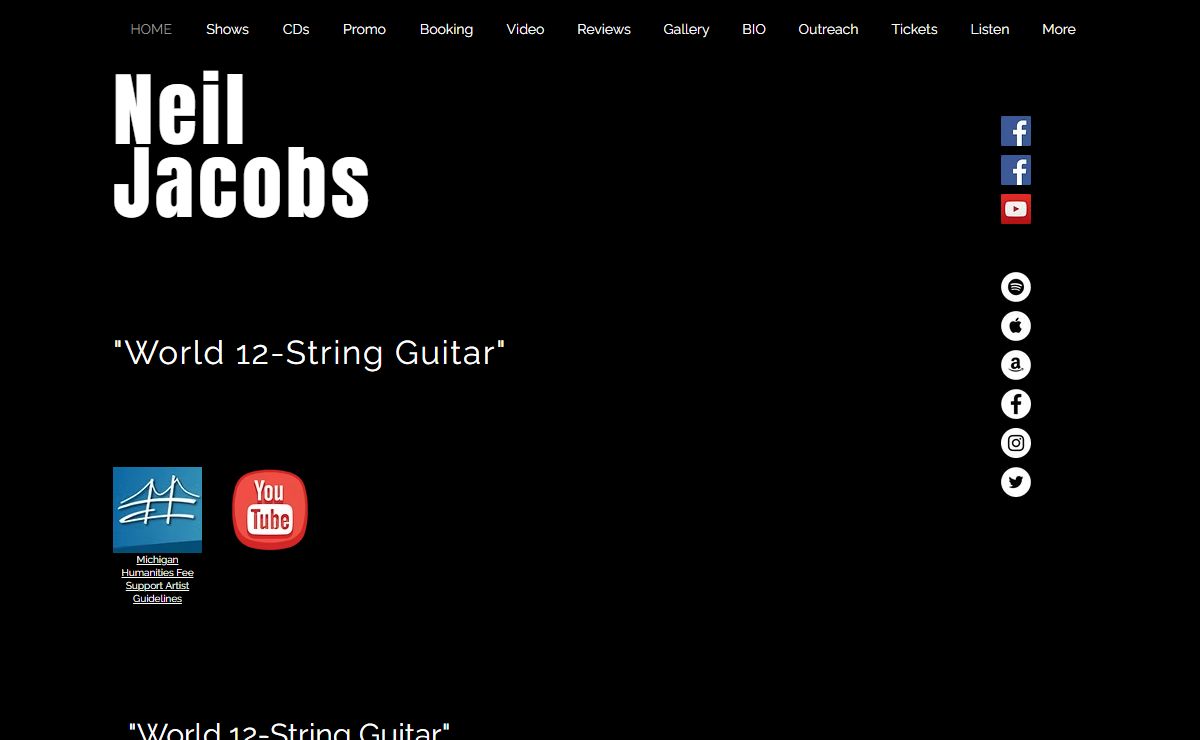 12-string Guitar | United States | Www.neiljacobs.com