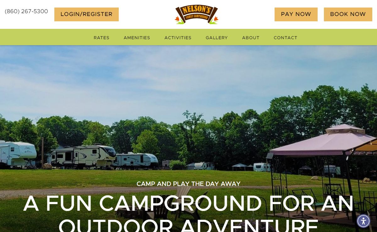 Nelson’s Family Campground | RV Camping in East Hampton CT