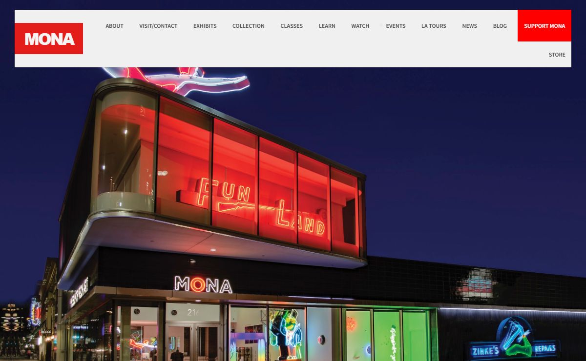 Museum of Neon Art - Home