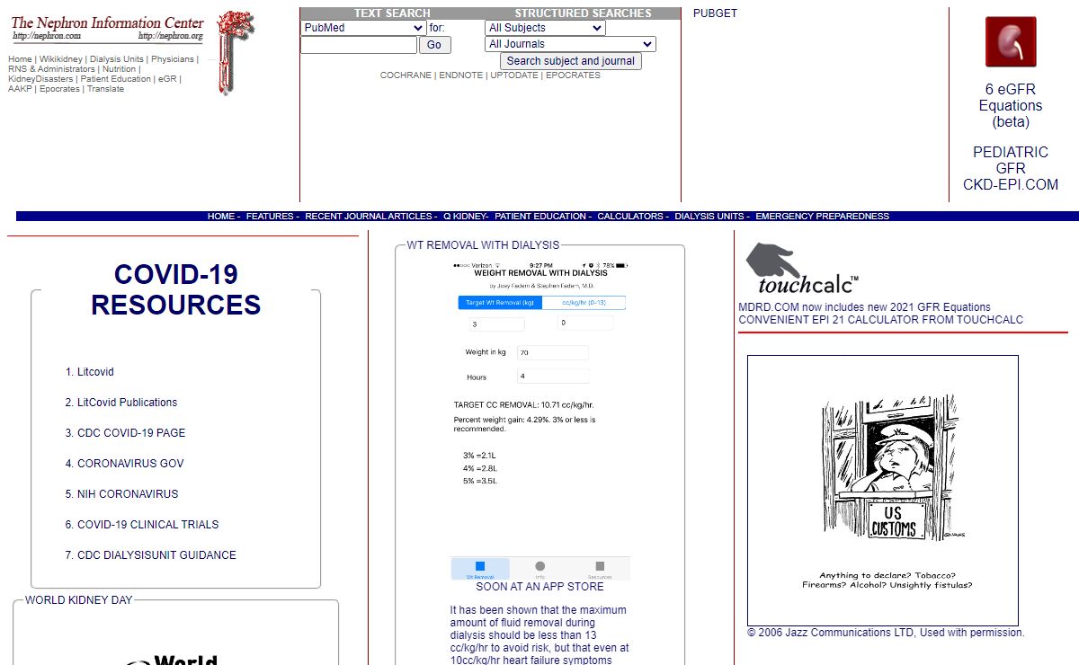 Kidney Resource Page