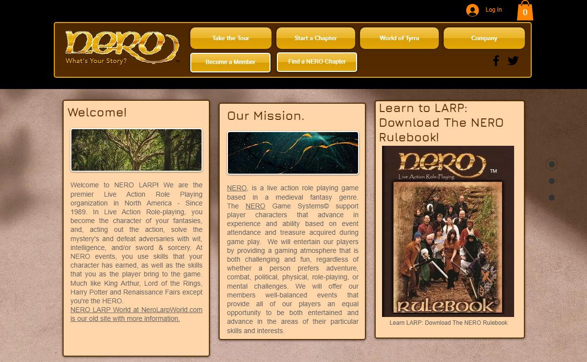 Home | NERO Larp