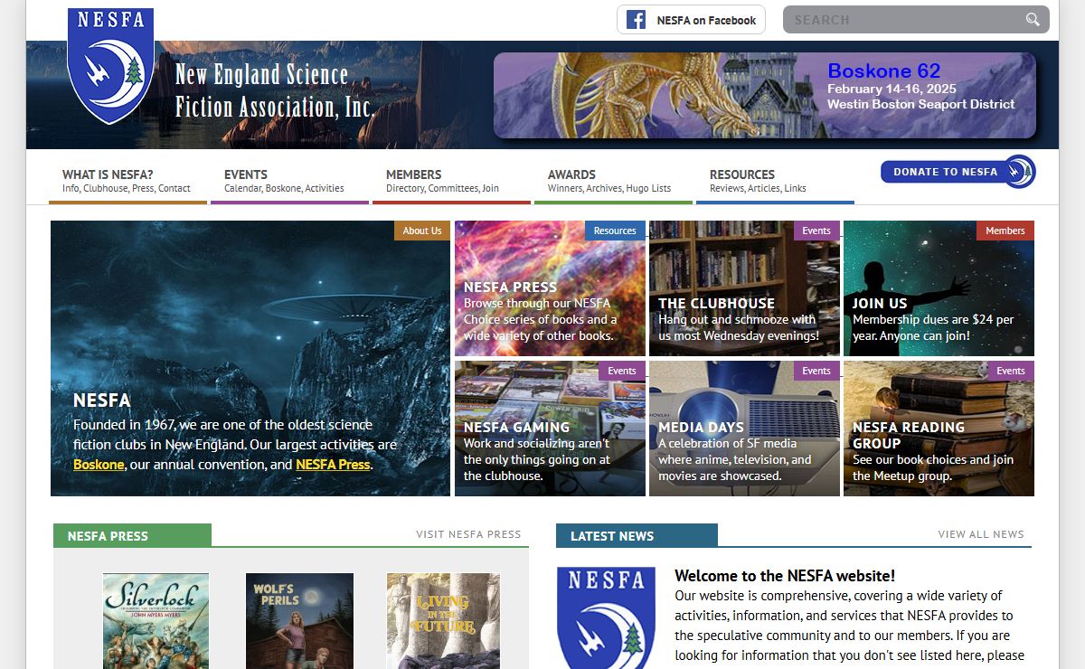 NESFA - New England Science Fiction Association