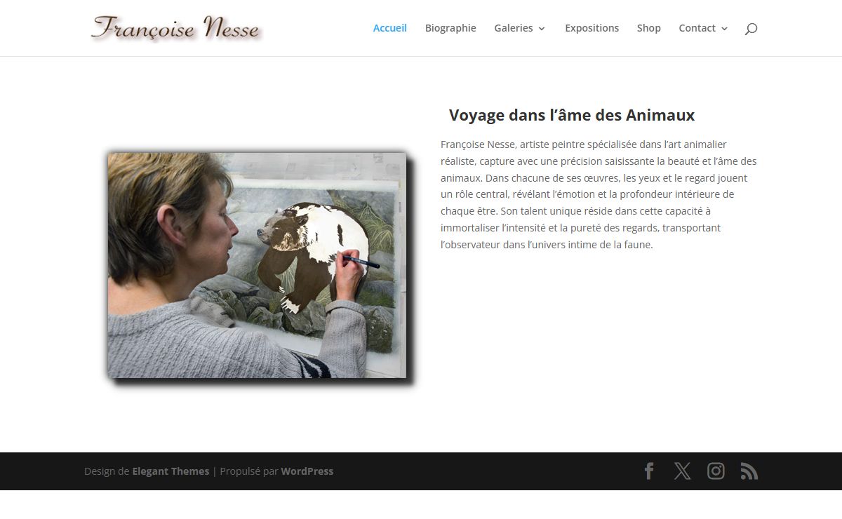 Artiste Peintre Animalier | Wildlife artist - Artiste Animalier