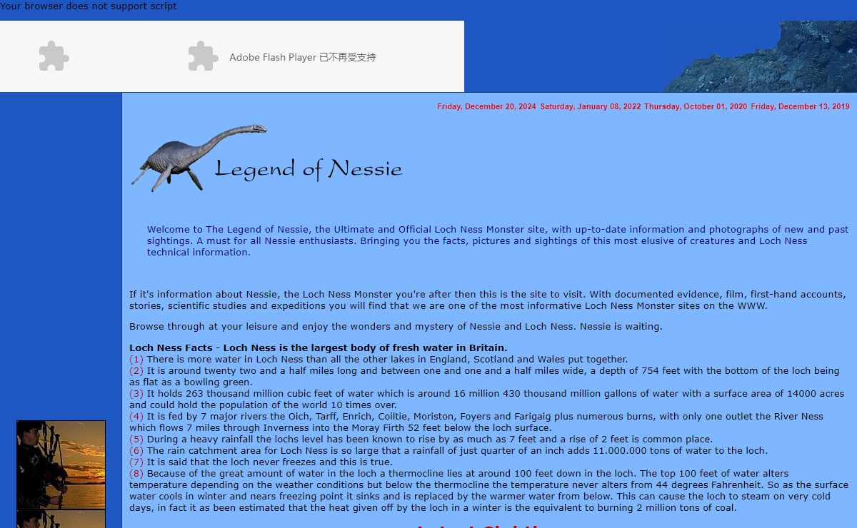 The Legend of Nessie the Ultimate Loch Ness Monster Site