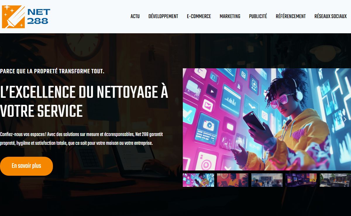 Services de nettoyage professionnel et solutions écologiques