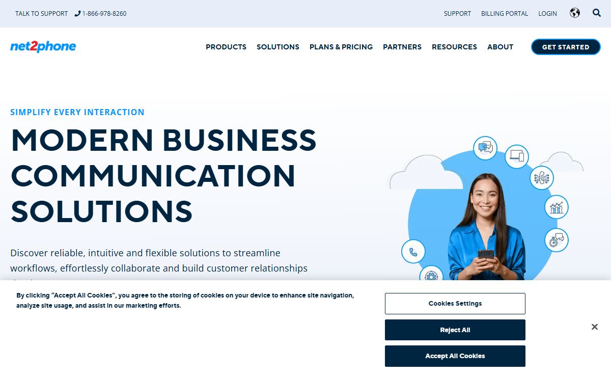 Modern Business Communication Solutions | net2phone