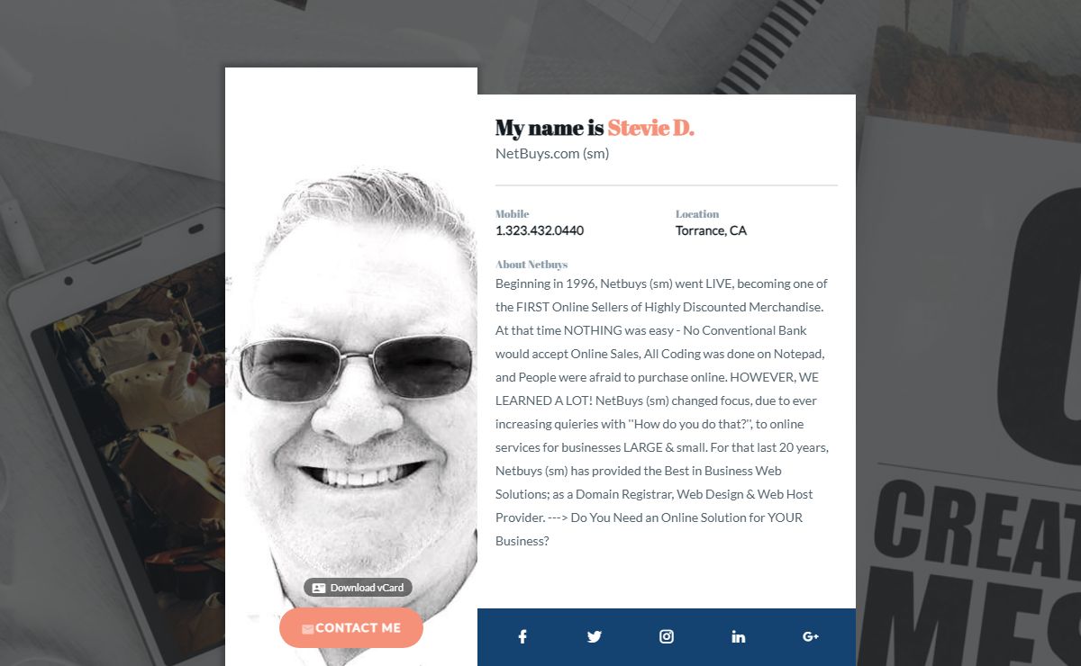 Netbuys (sm) - Small Business Web Development, Online Services, Domain Registrar & Web Hosting