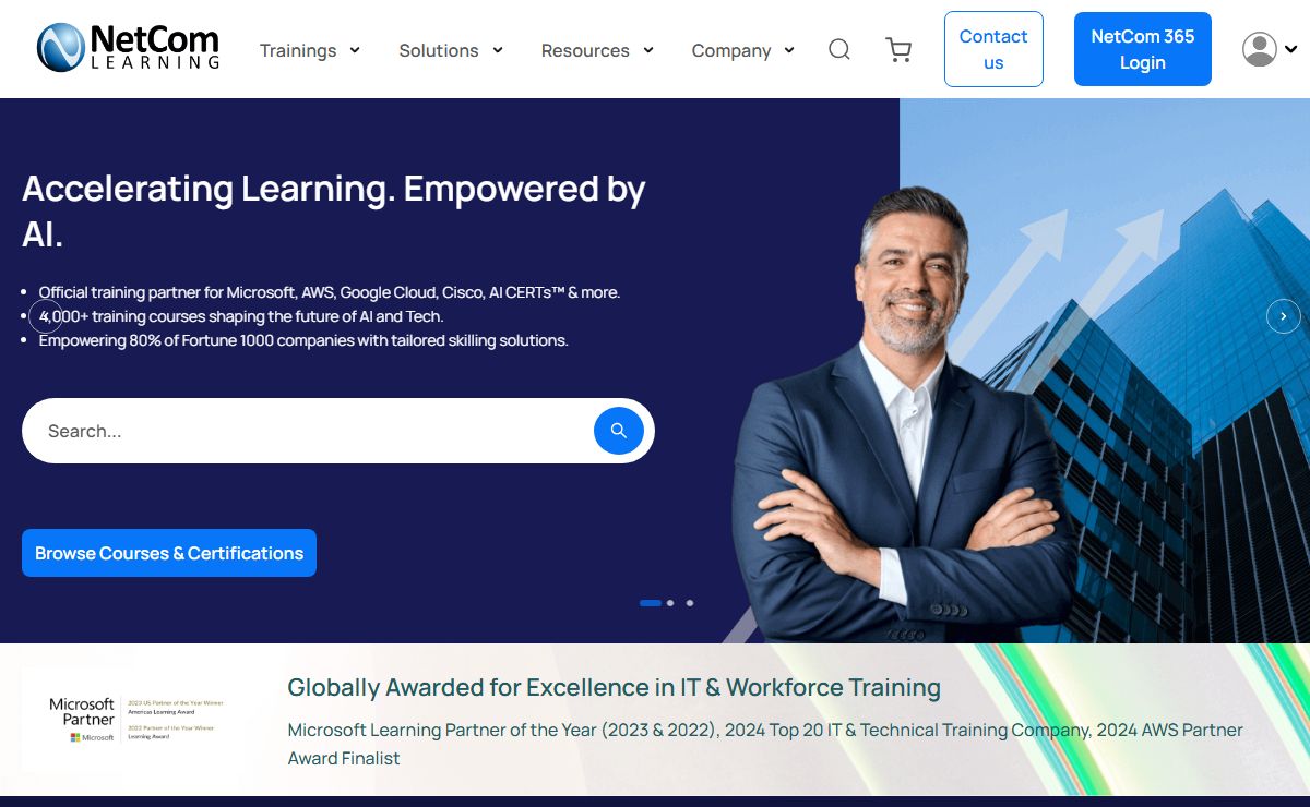 Empower Your IT Career with NetCom Learning - IT Training and Certification Courses