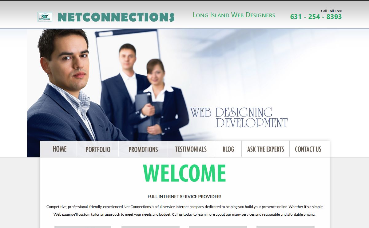 Net connections – long Island leading web design and re design, Google partners and SEO specialists
