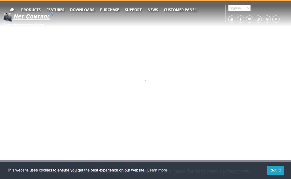 Net Control 2. Classroom management software for effective teaching.