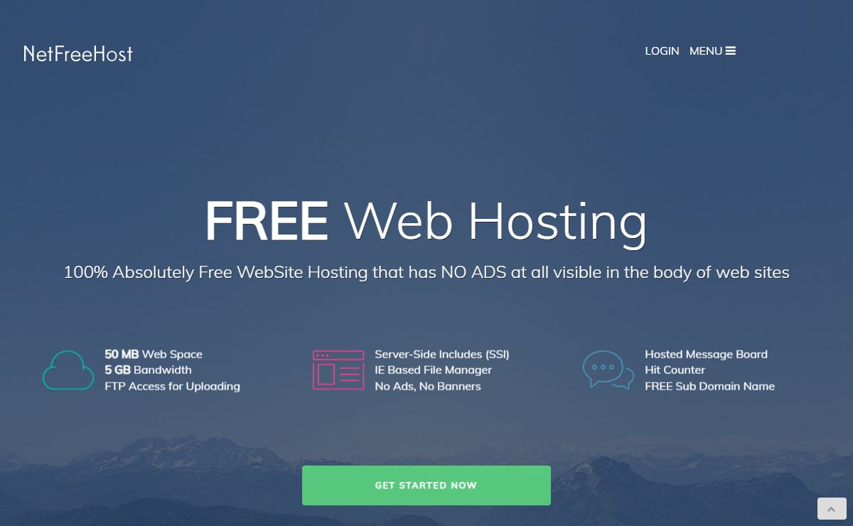Free Web Hosting, Free Web Site Hosting with No Ads