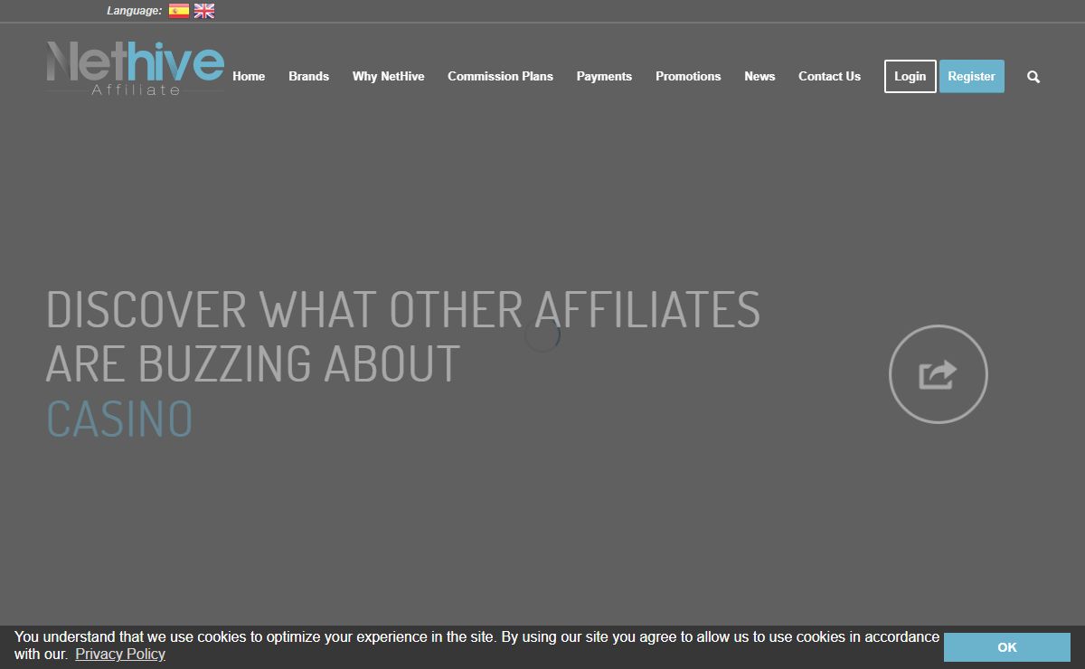 NetHive Affiliate Program - Best CPA, Rev Share and Hybrid Deals