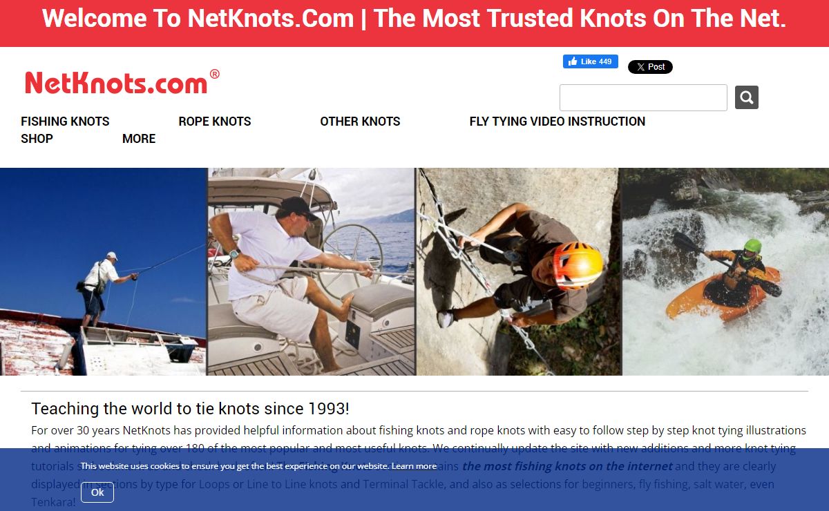 Trusted Knots by NetKnots | How to tie the right knots | Animated Knots for Fishing, Scouting, Boating, Climbing, Survival