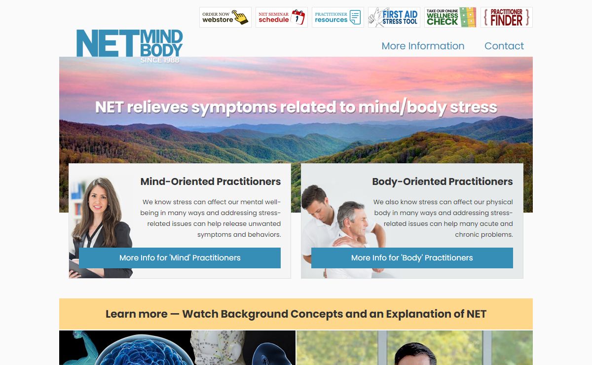 NETmindbody - A Mind-Body Stress-Reduction Technique
