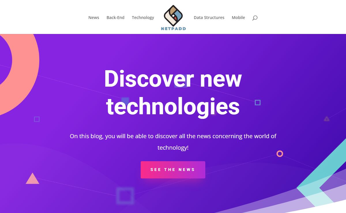 Discover new technologies - Netpadd