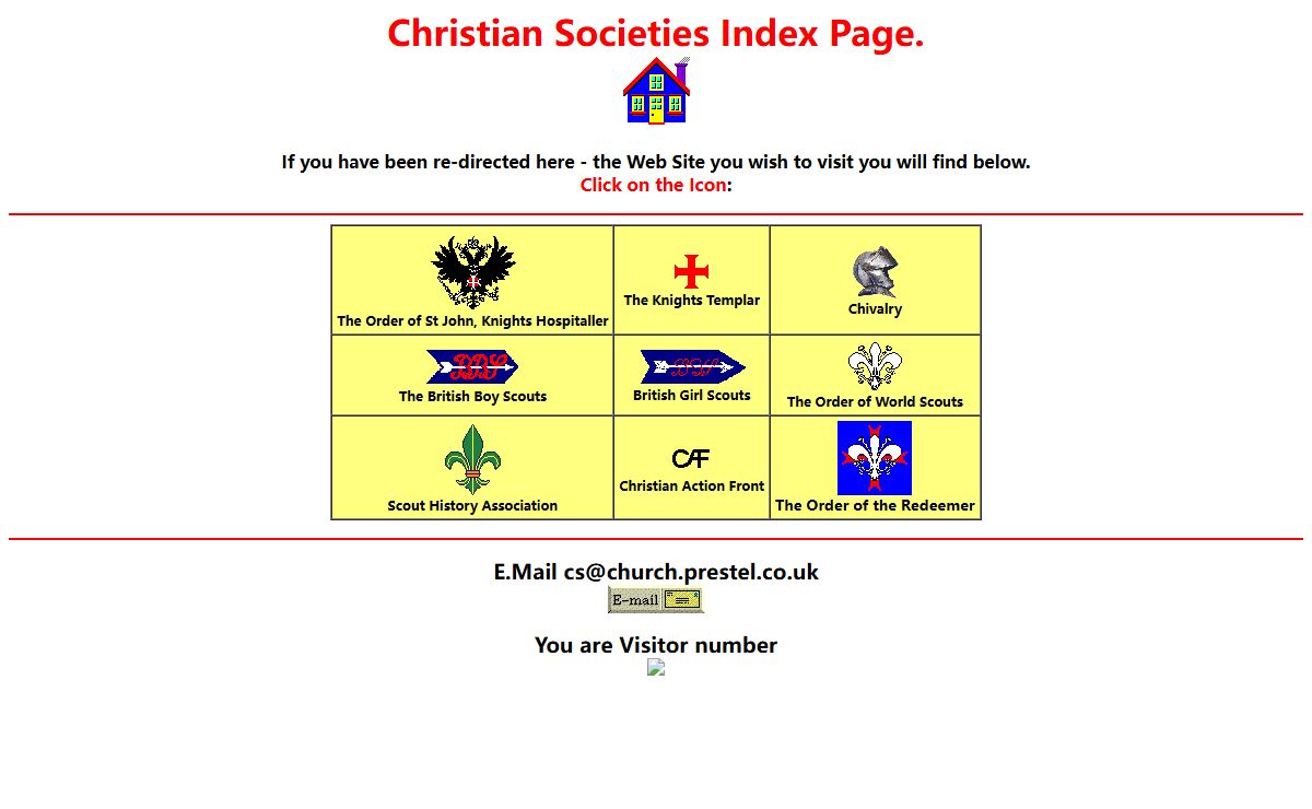Christian Societies Index Page (fnp)