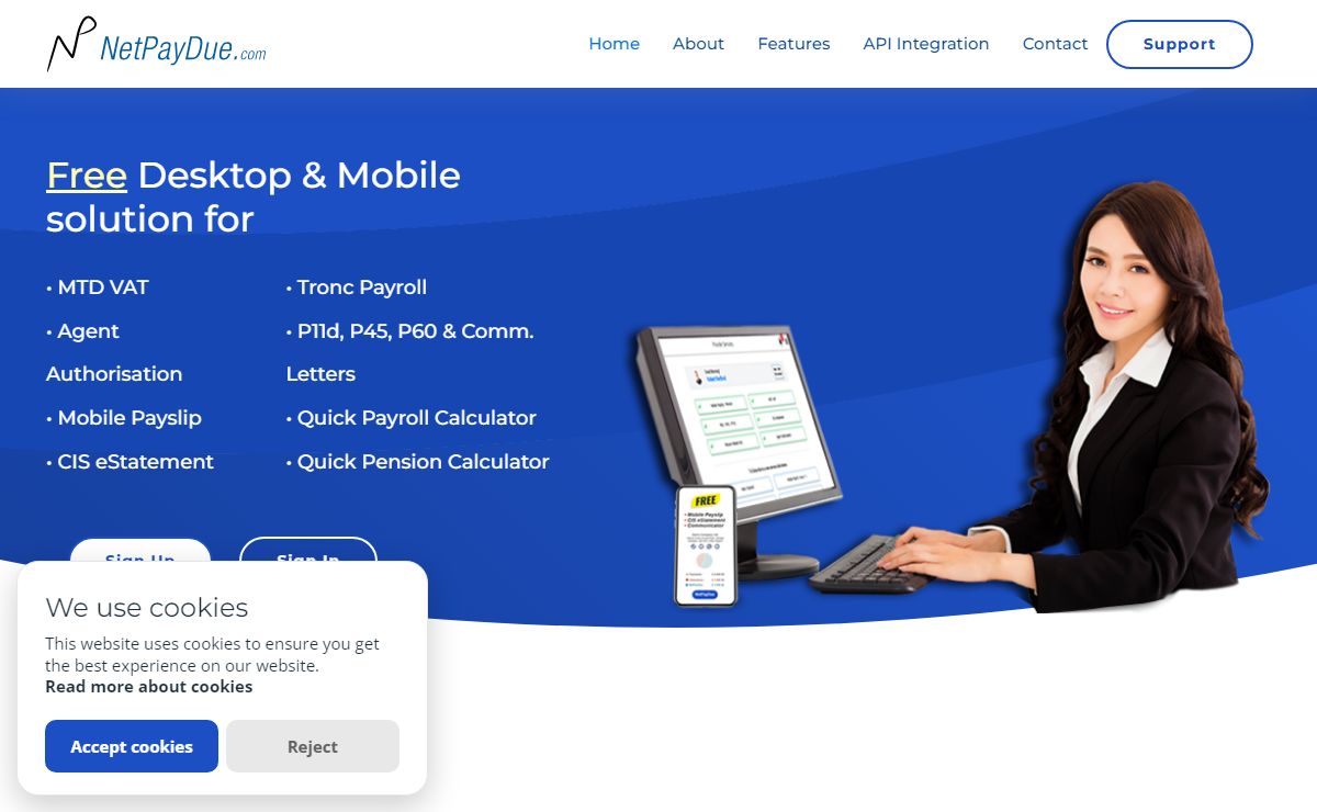 Free Mobile Payslip, CIS, Payment and other solutions