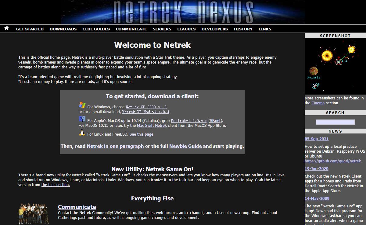 Netrek Nexus