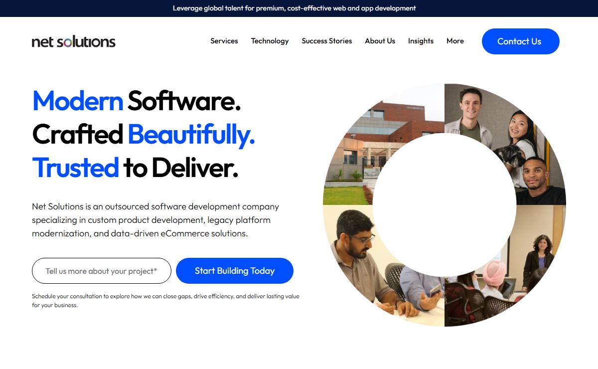Software Company & Web App Development Agency | Net Solutions