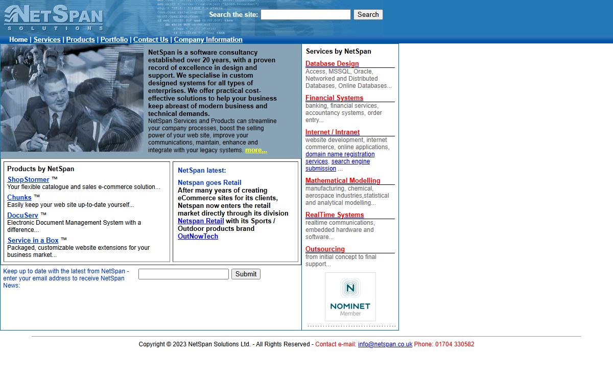 NetSpan Solutions Ltd. - Advanced Software and Website Development