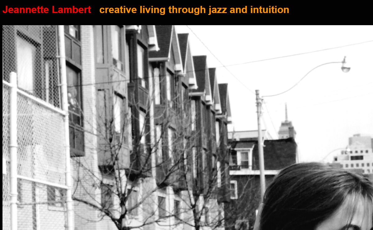 Jeannette Lambert jazz singer/composer music and intuition