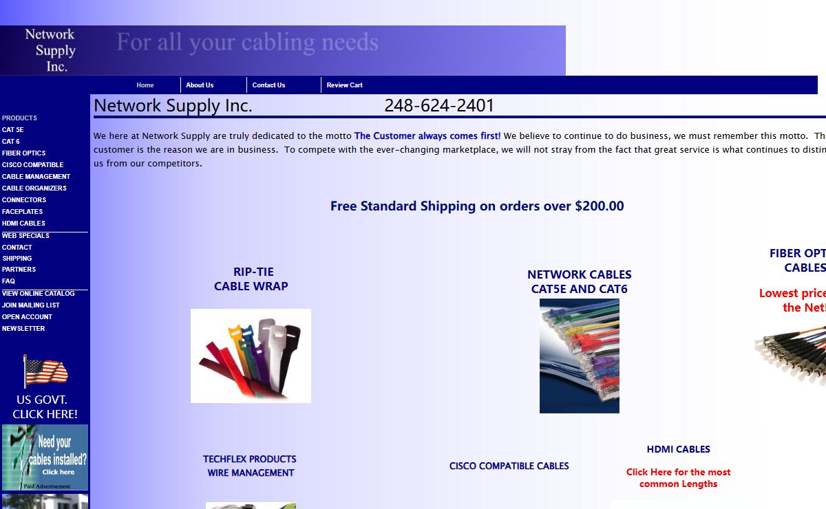 Network Supply Inc. for Computer Cables