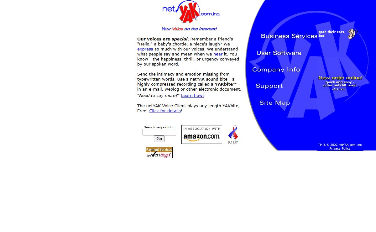 netyak.info, inc. Your Voice on the Internet!