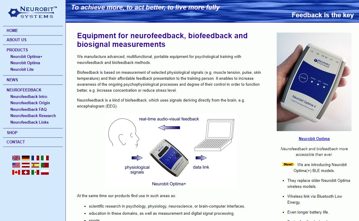 Neurobit Systems - Neurofeedback and Biofeedback Equipment