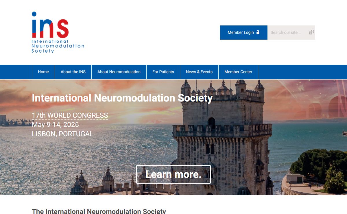 International Neuromodulation Society | Home