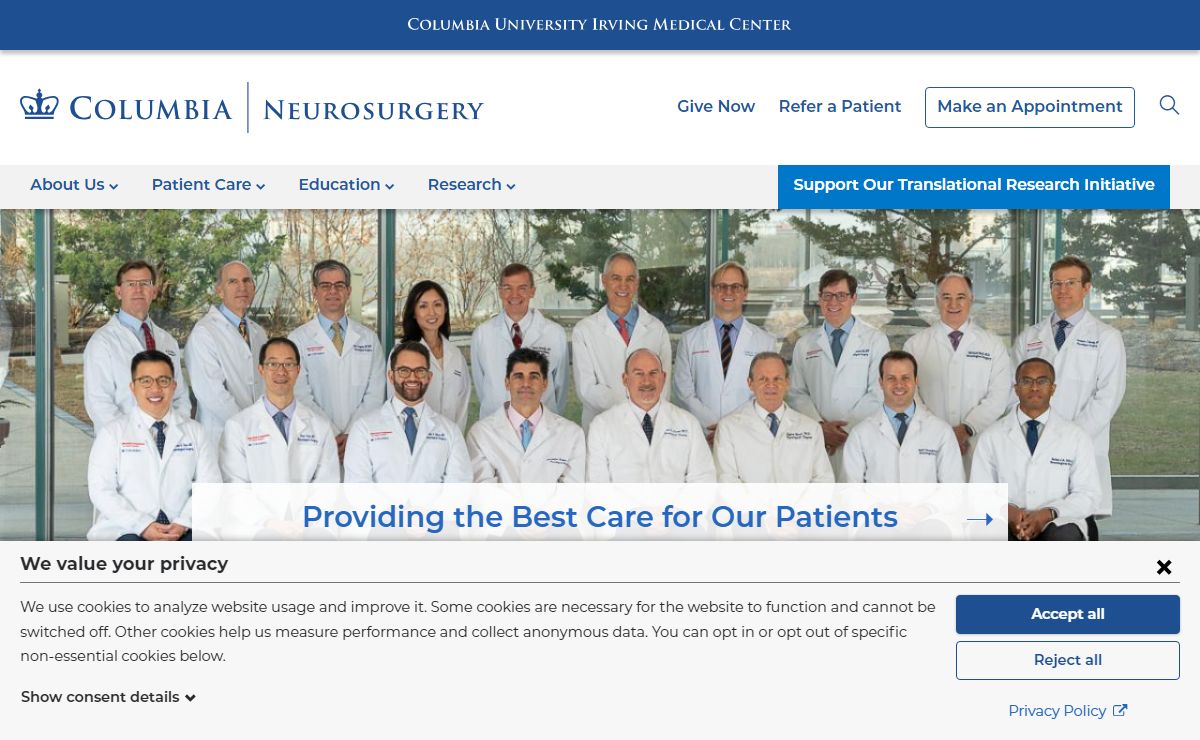 Columbia Neurosurgery in New York City