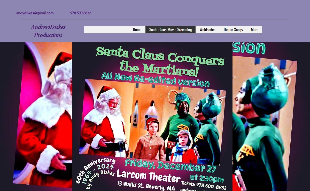 Santa Claus Movie Screening | Andy Diskes