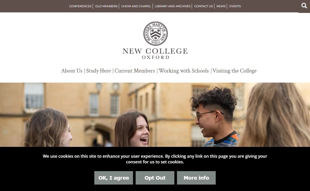 Homepage | New College