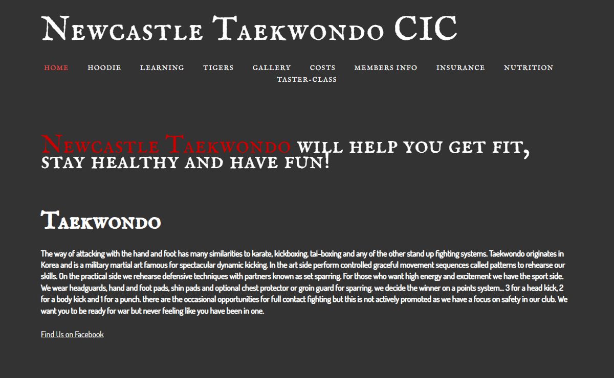 Newcastle Taekwondo LWMA - Martial Arts