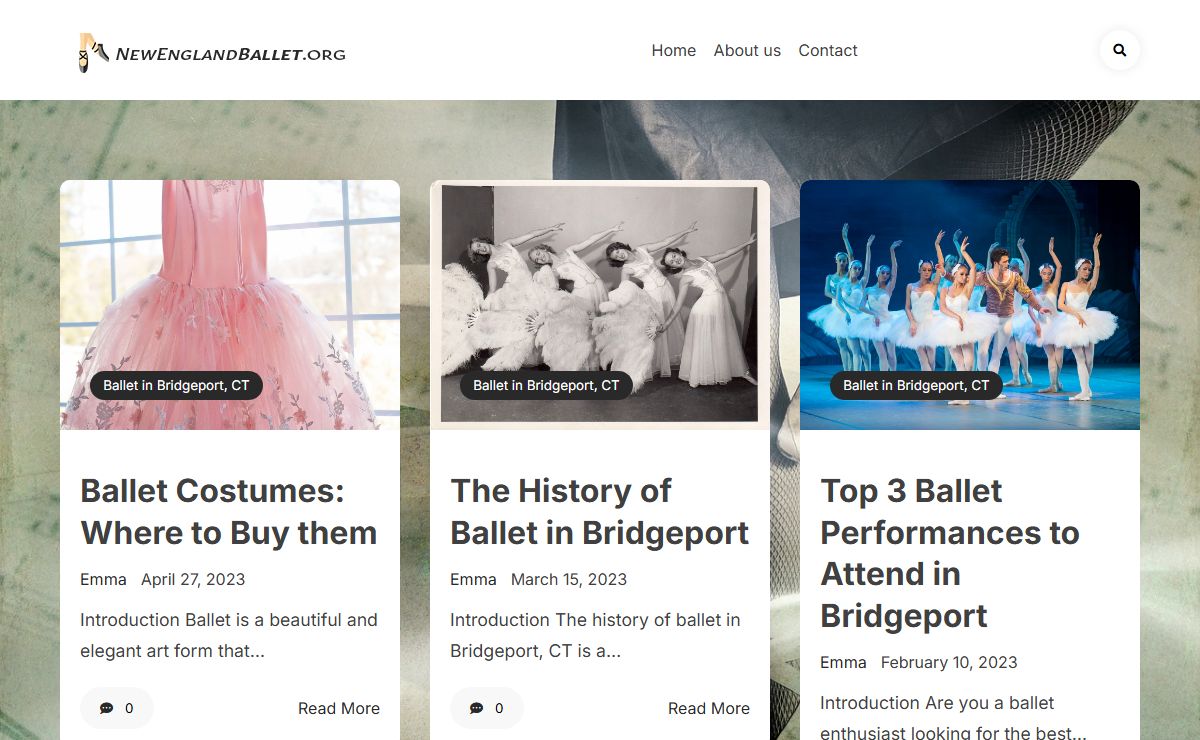 Ballet in Bridgeport: History, Performances & More | newenglandballet.org