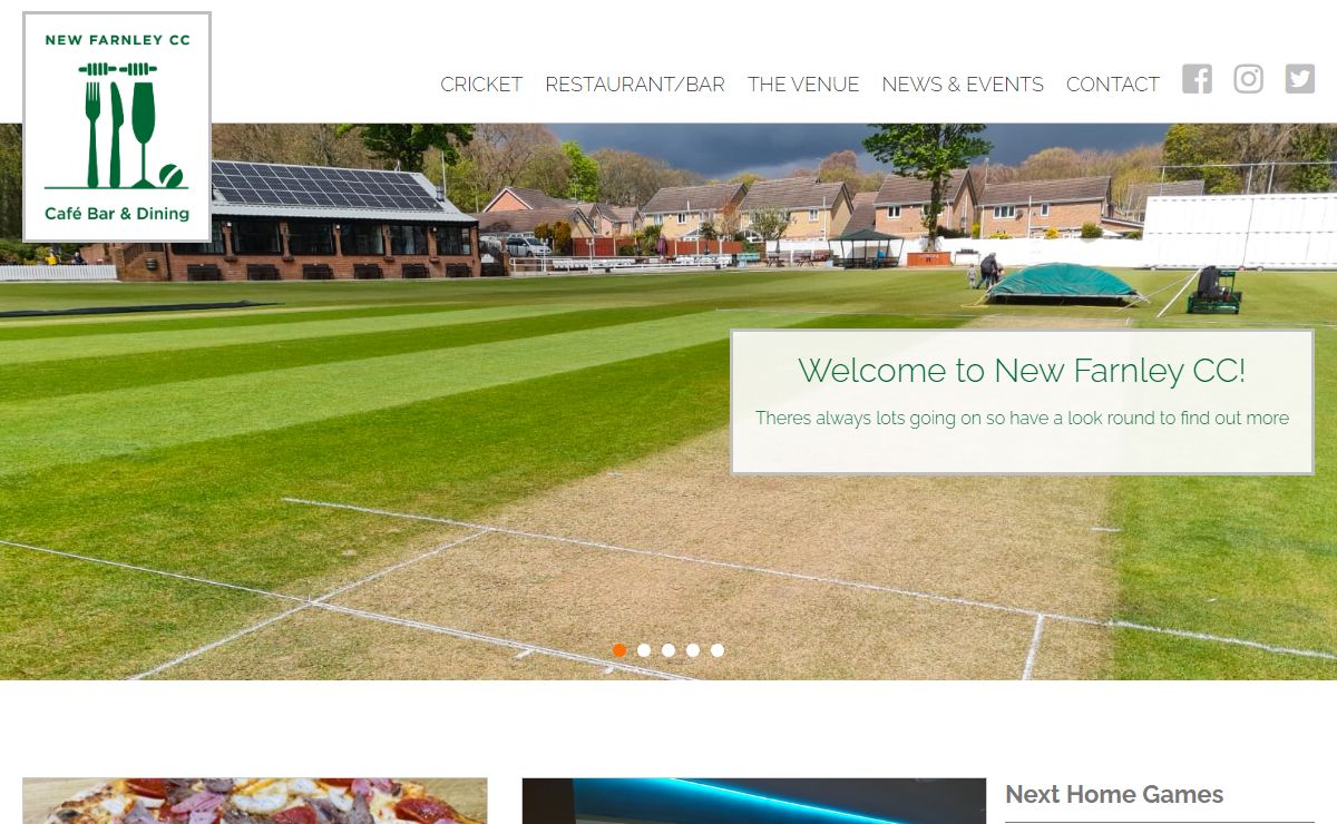 Cafe Bar & Dining | New Farnley CC
