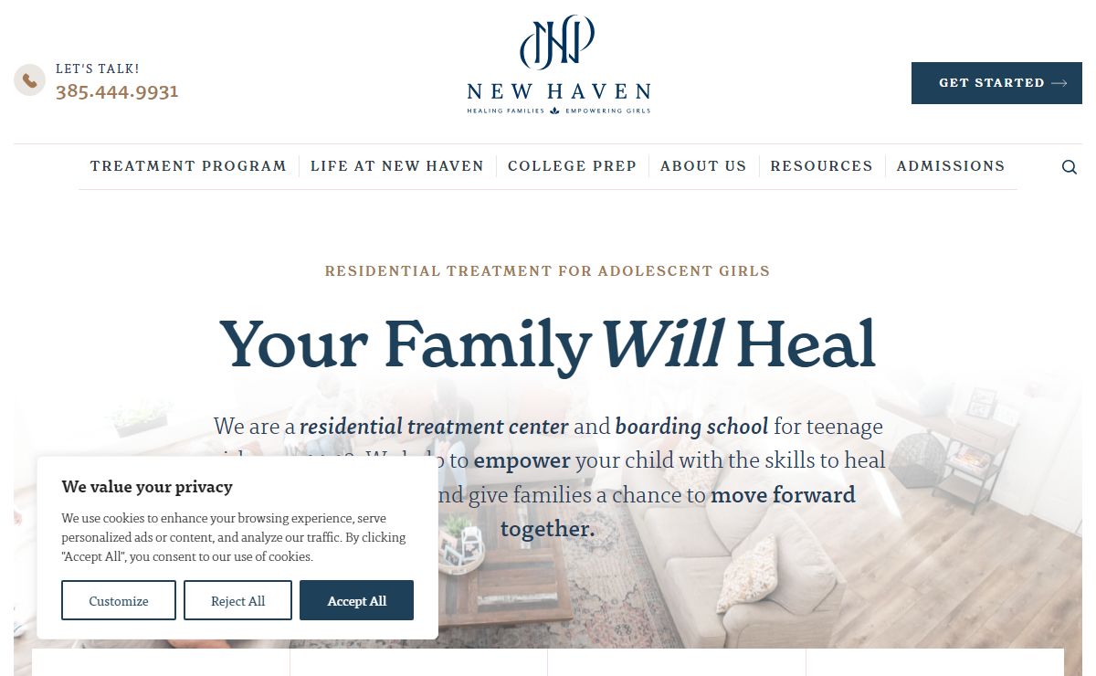 New Haven Residential Treatment Center (Home) - New Haven Teen Residential Treatment